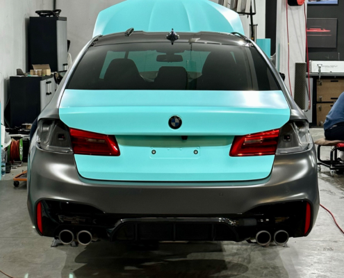 BMW M5 zmiana koloru