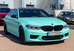 BMW M5 zmiana koloru