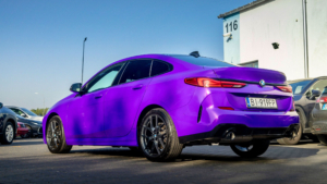 BMW 2 zmiana koloru za pomoca folii