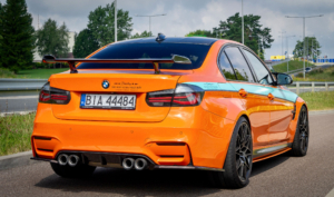 BMW M3 stylizacja grafiką