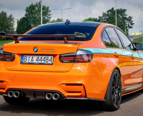 BMW M3 stylizacja grafiką