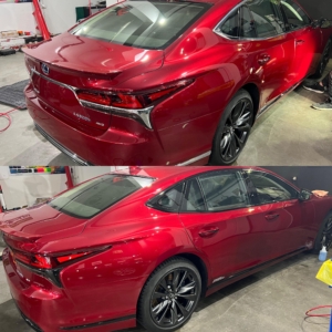 Lexus LS dechrom